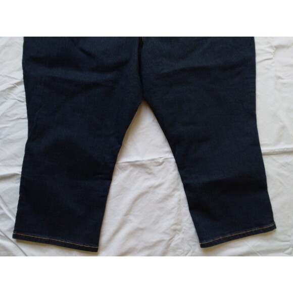 Torrid Crop Bombshell Skinny Jeans Blue Stretch Cotton Blend Womens Size 26 - Picture 9 of 10